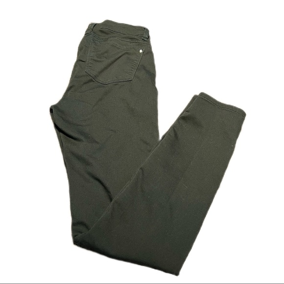 Dex - Skinny Olive Green Pants - Picture 2 of 4
